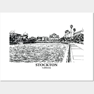 Stockton - California Posters and Art